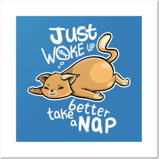 Better take a nap Posters and Art